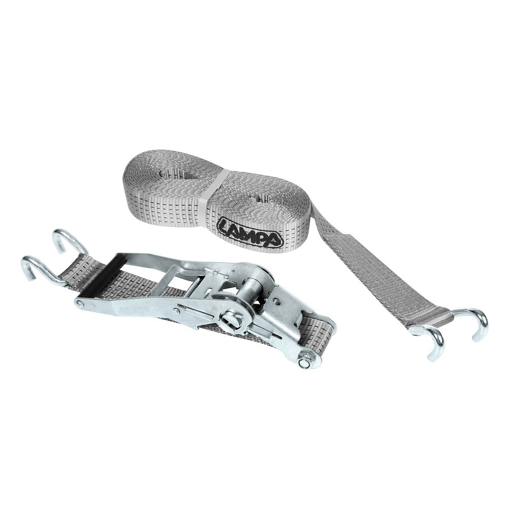 Lampa Ratchet Tie Down Strap - Hook Side Wall - 9 m
