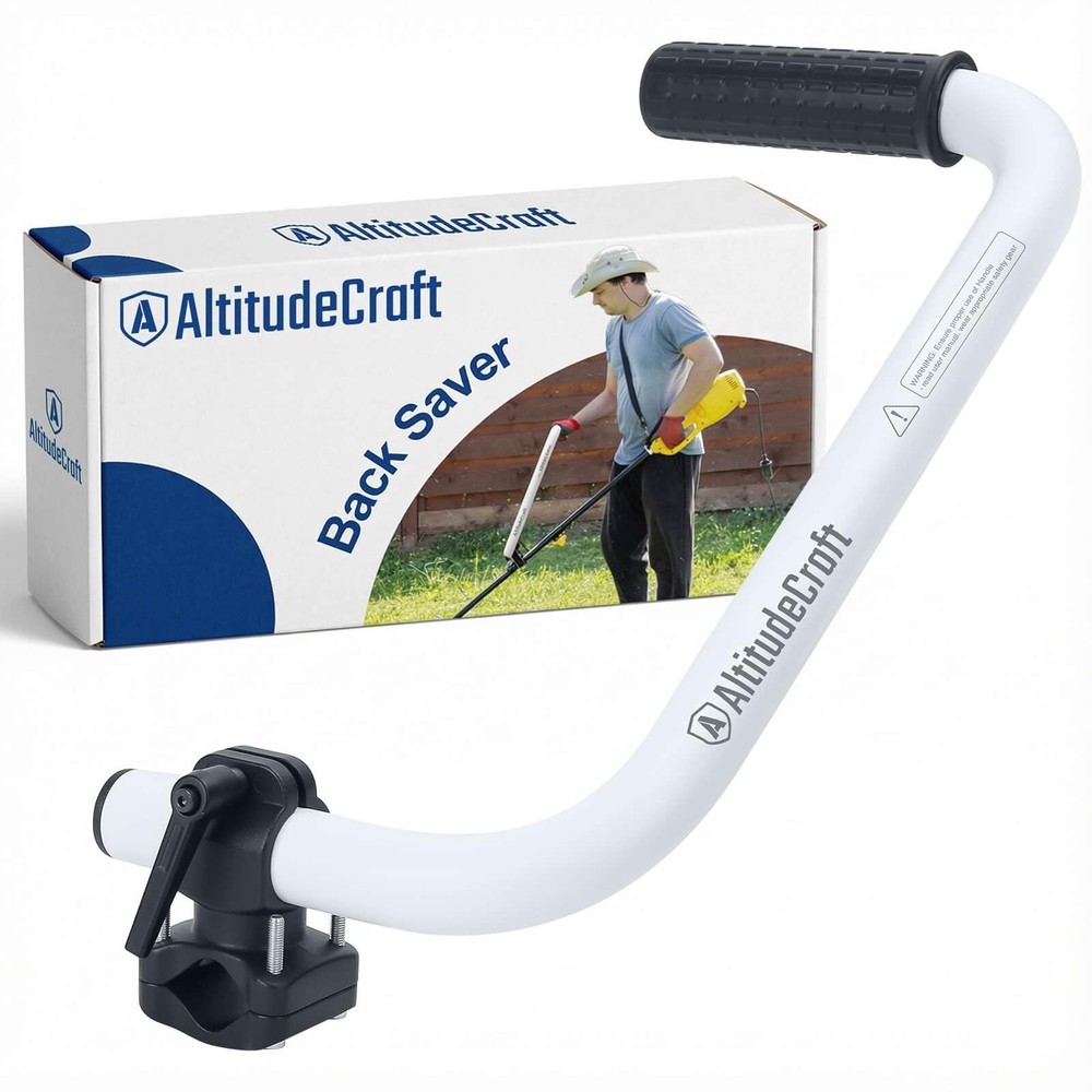 Upgraded Weed Eater Handle, String Trimmer Handle Extension, Ergonomic Back S...