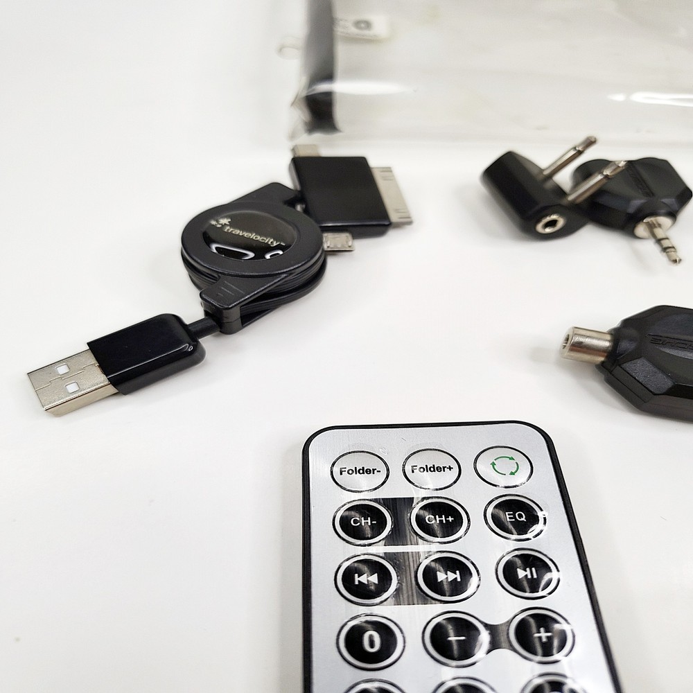 Scosche Universal Digital FM Frequencies Transmitter w/ SD Card Reader Tested