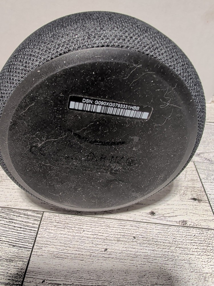 Amazon Echo Dot (3rd Generation) Smart Speaker Black Factory Reset Tested Works