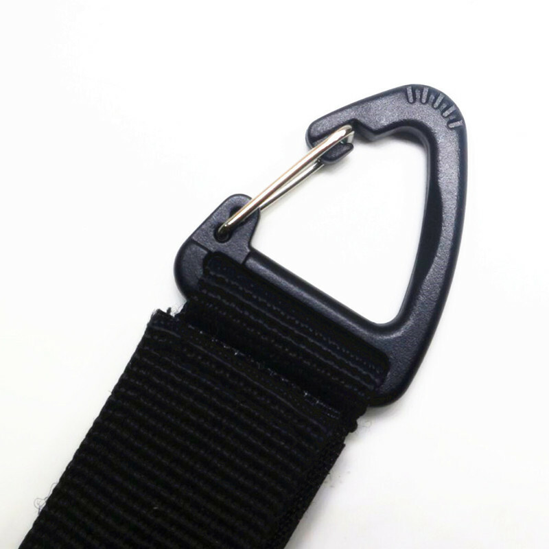 10Pcs Tactical Carabiner Backpack Hooks Portable Tool Gear Triangle Elastic Hook