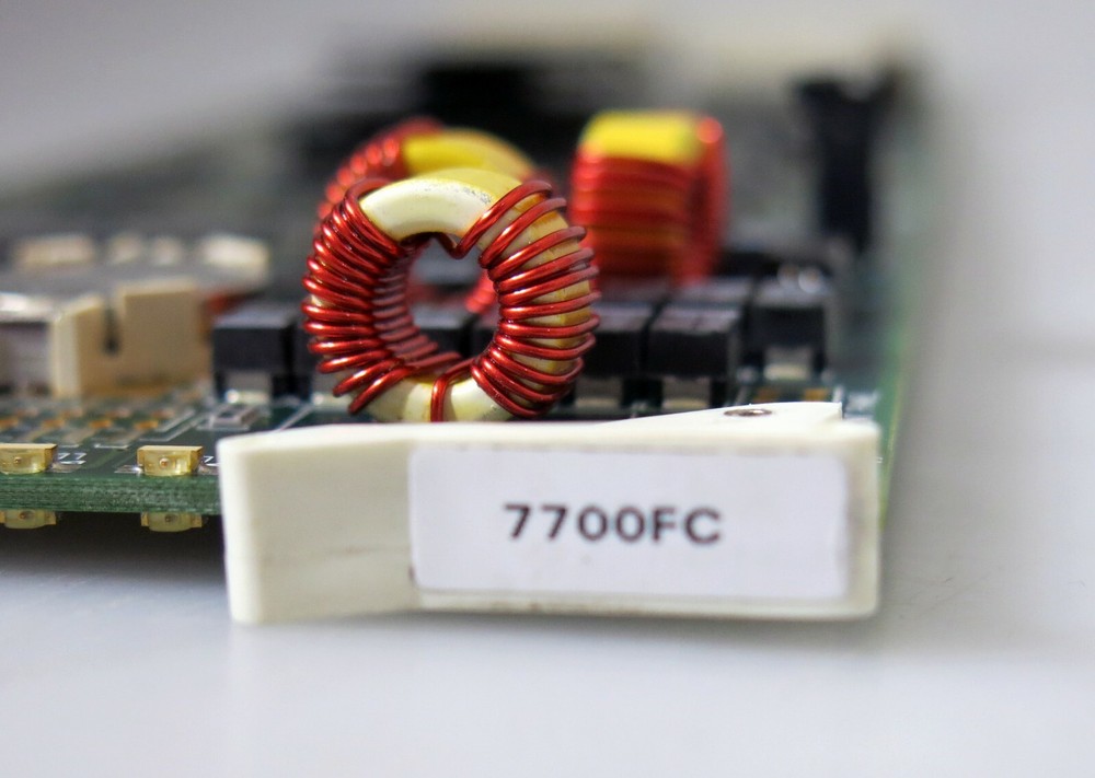 Evertz 7700FC VistaLink Frame Controller Card w/ Back Plane