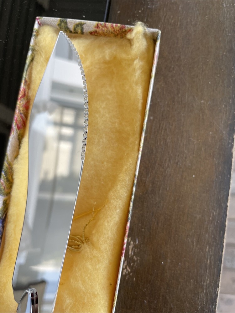 Cake Server Pie Server With Blue Agate Handle New