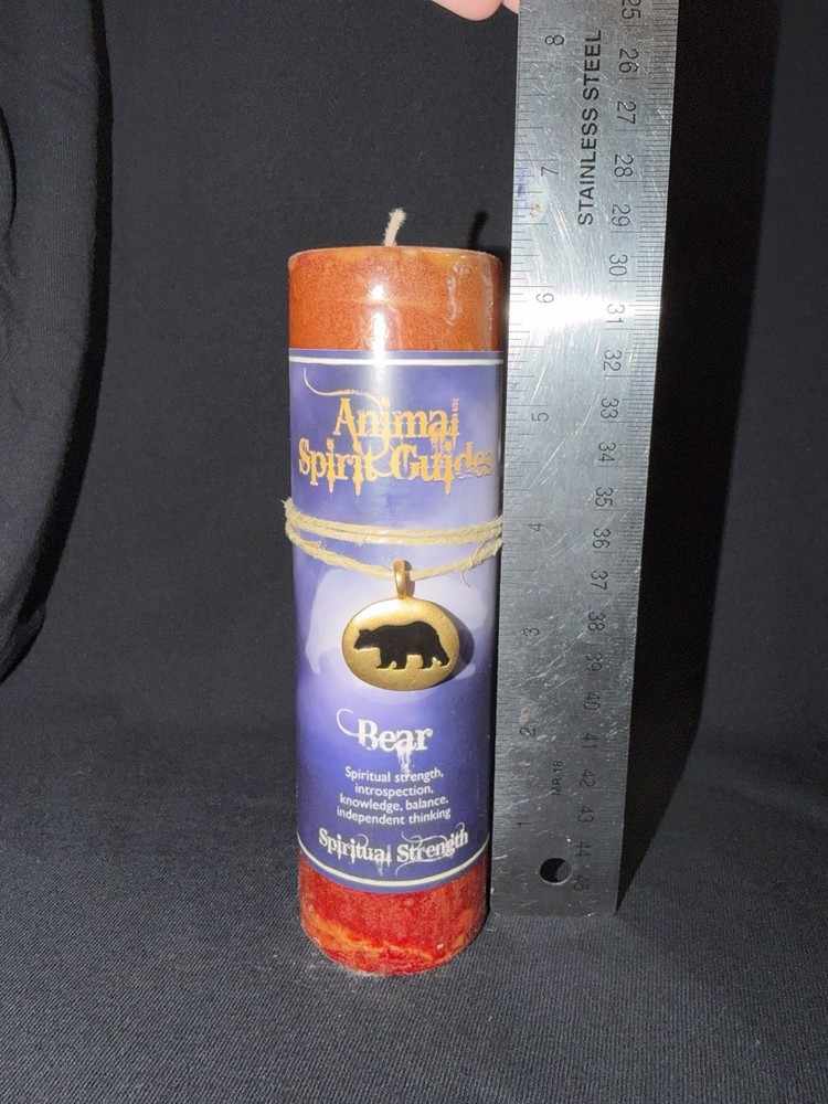 Bear Candle w Pendant