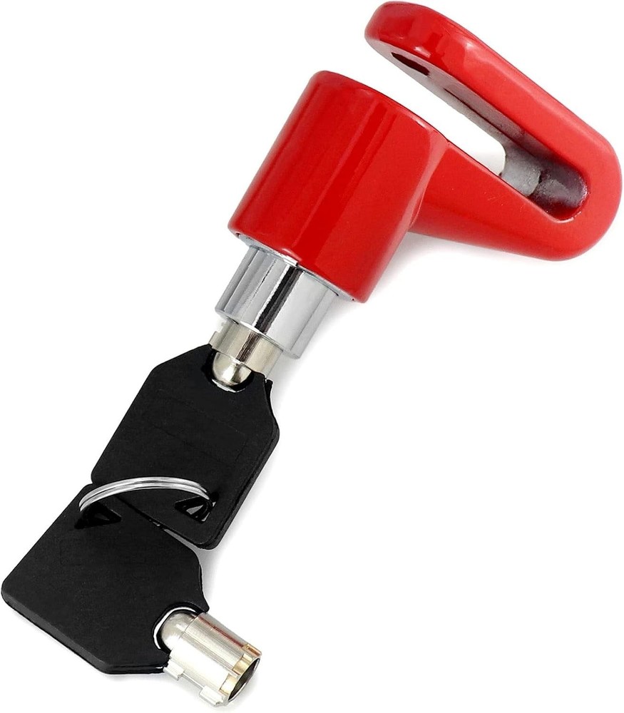 Heavy-Duty Disk Lock Set - Durable Security for Motorcycles & Bikes