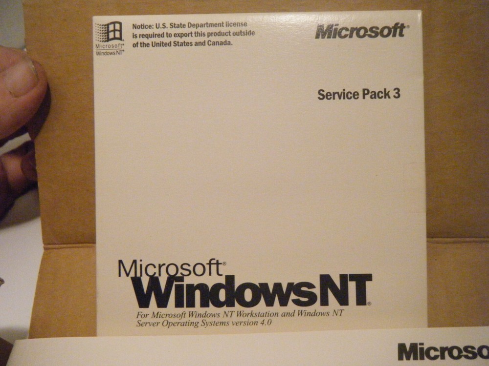 Microsoft Windows NT Server. New Condition with CD Key, Documentation. 5 client