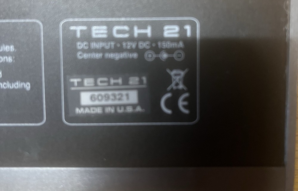 Tech 21 Fly Rig 5 SansAmp Delay Plexi Reverb Multi-Effect Pedal