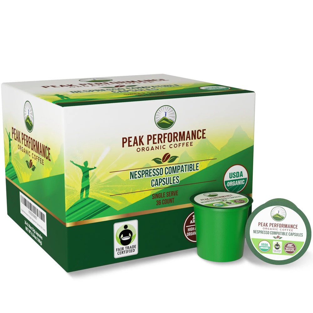 Organic Nespresso Compatible Capsules (Medium Roast)