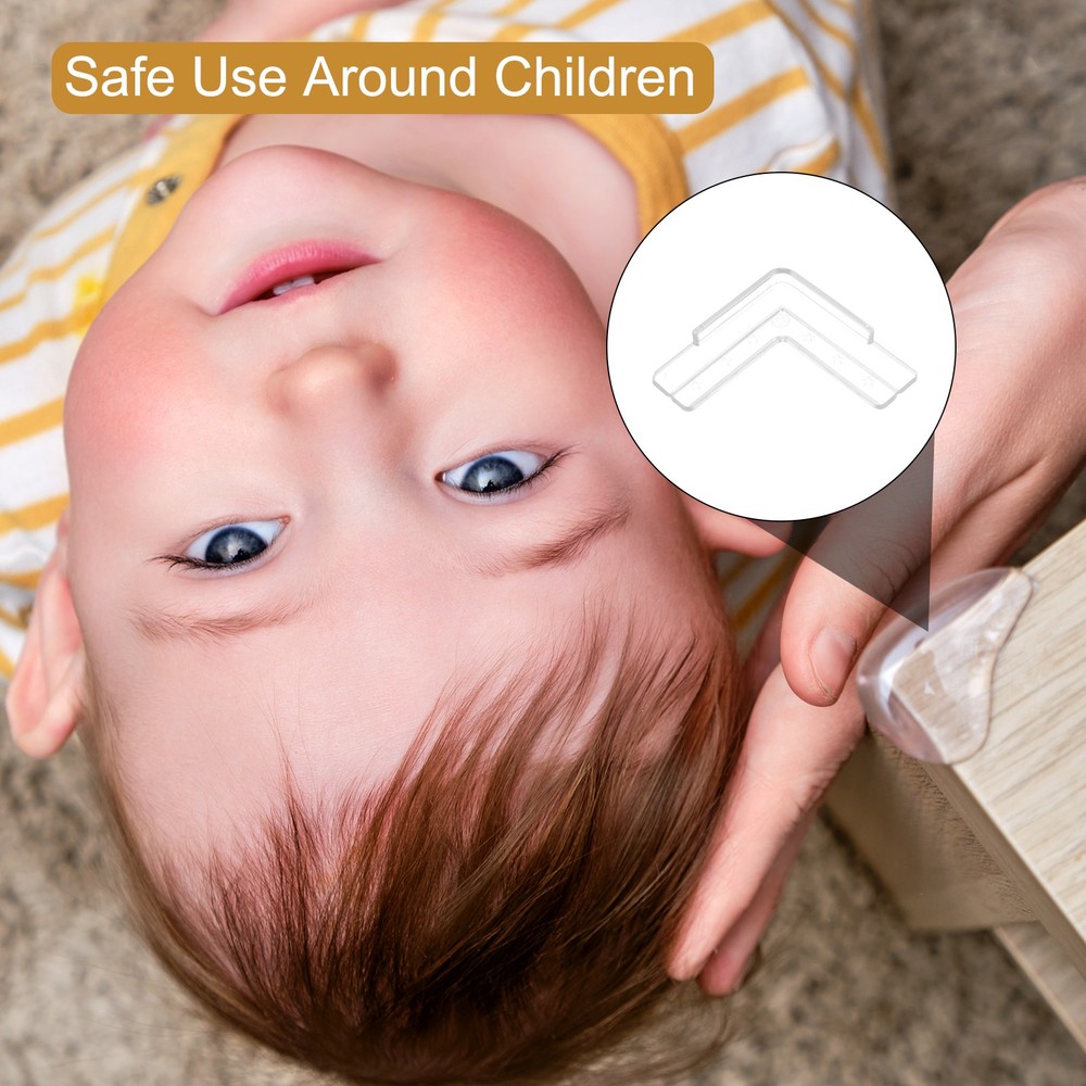 Corner Protectors 12Pcs Table Corner Protectors(Star-shaped, Clear)