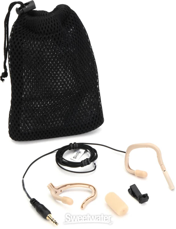 Point Source Audio Embrace EO-7Lh Omnidirectional Earset Microphone with 3.5mm