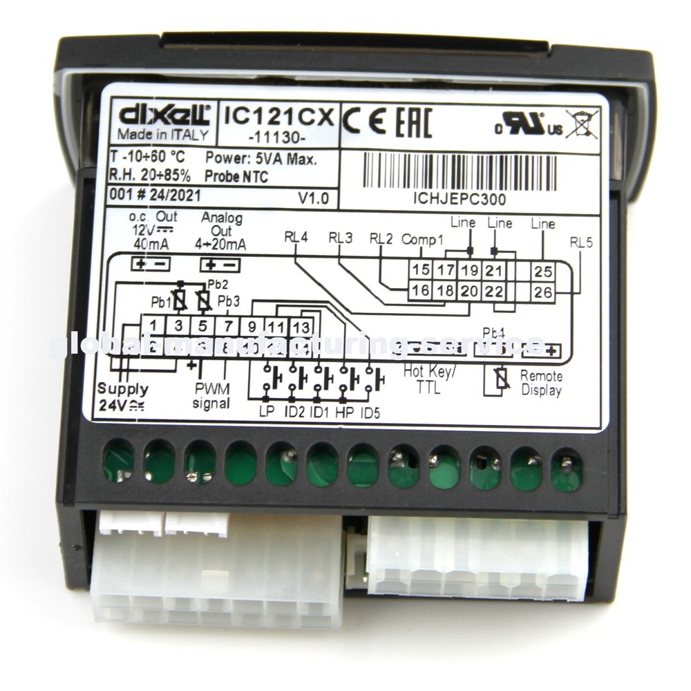 New In Box DIXELL IC121CX-11130 Temperature Controller