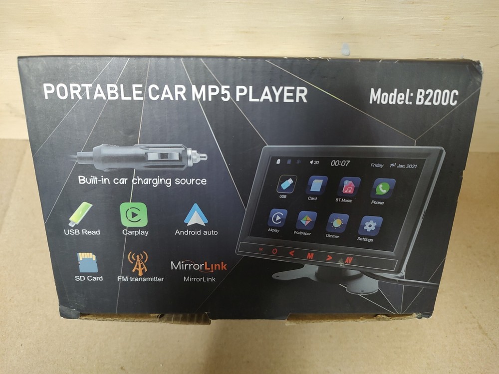 Portable Car Mp5 Player Model B200C