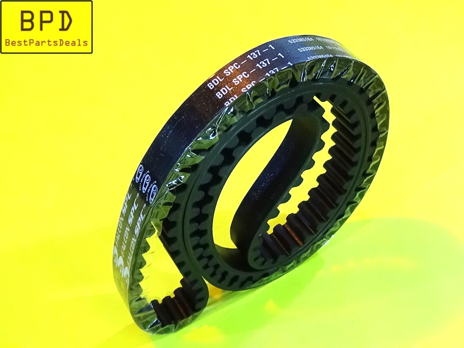 Goodyear Falcon 1" Wide 137 Teeth Transmission Rear Drive Belt SPC BDL SPC-137-1