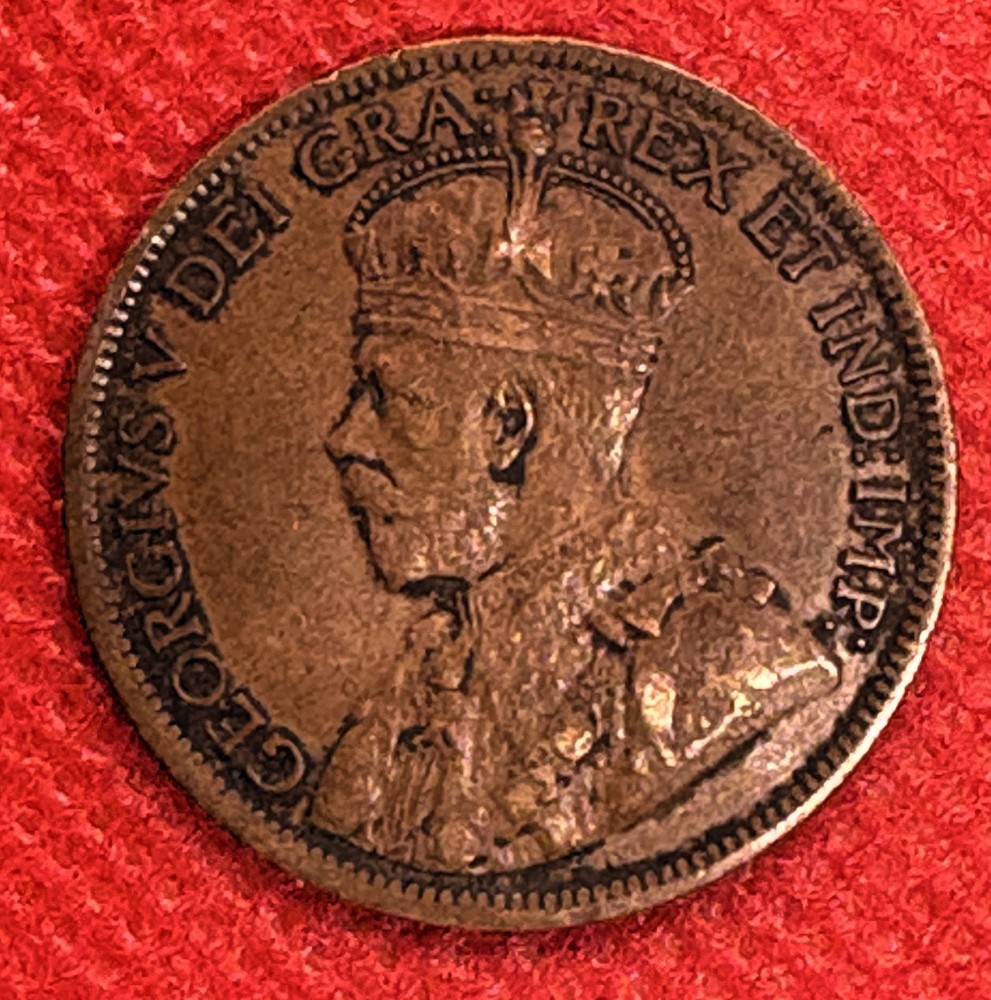 1916 CANADIAN LARGE CENT