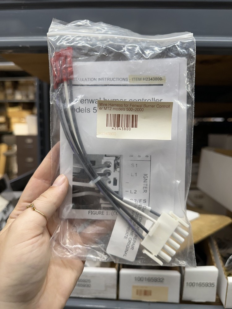 H2343800 | Laars Wire Harness for Fenwal Burner Controller - MT2 Models 500-2000