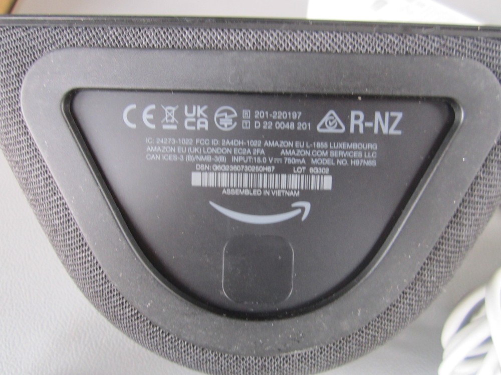 Amazon Echo Show 5 3rd Generation Smart Display 5.5" Alexa Speaker H97N6S Gray