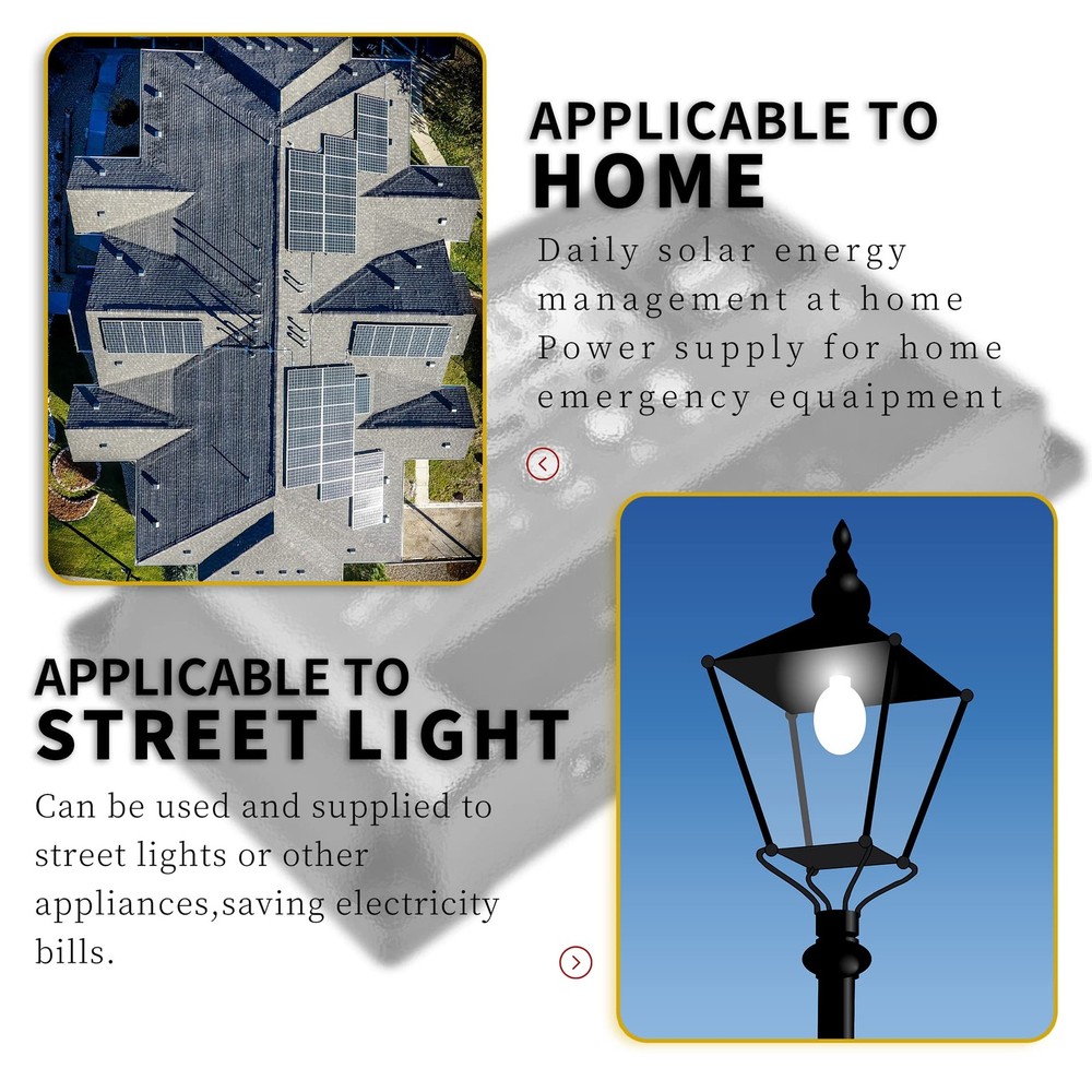MPPT 100A 12V/24V Auto Focus Tracking Solar Panel Charge Controller Regulator