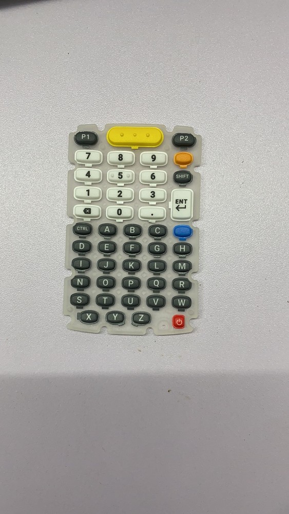 47-Key Rubber Keypad Replacement for Zebra MC3300 Scanner