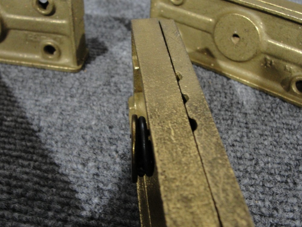 CORBIN Two Sets 1-1/4" Cast Iron Sash Or Transom Centers 3320