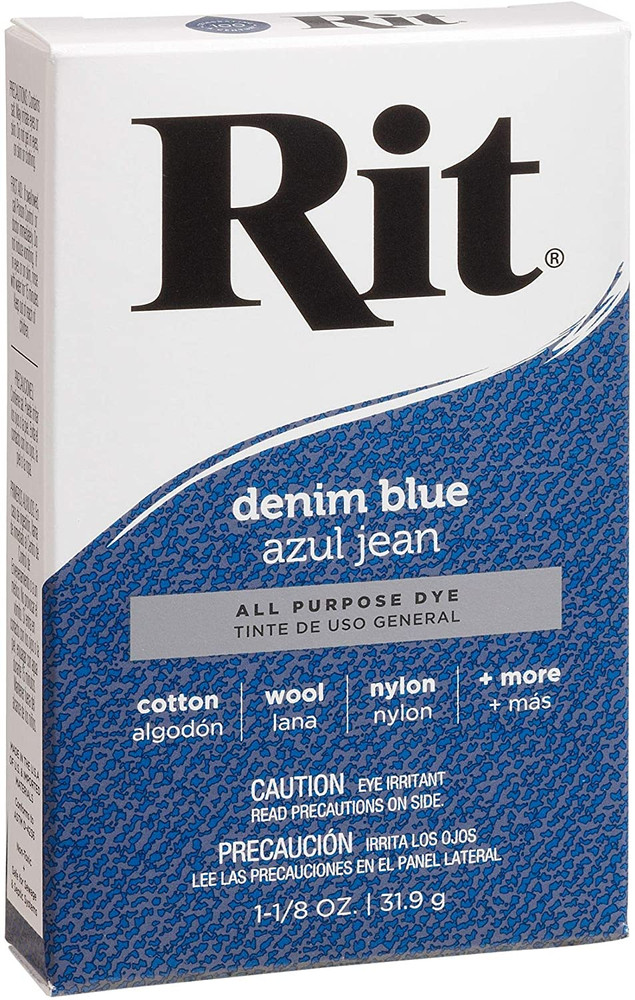 All-Purpose Powder Dye, Denim Blue
