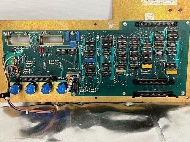 MRC Materials Research CORP. CONTROL DIAGNOSTICS CONTROL PANEL P/N 832-78-100