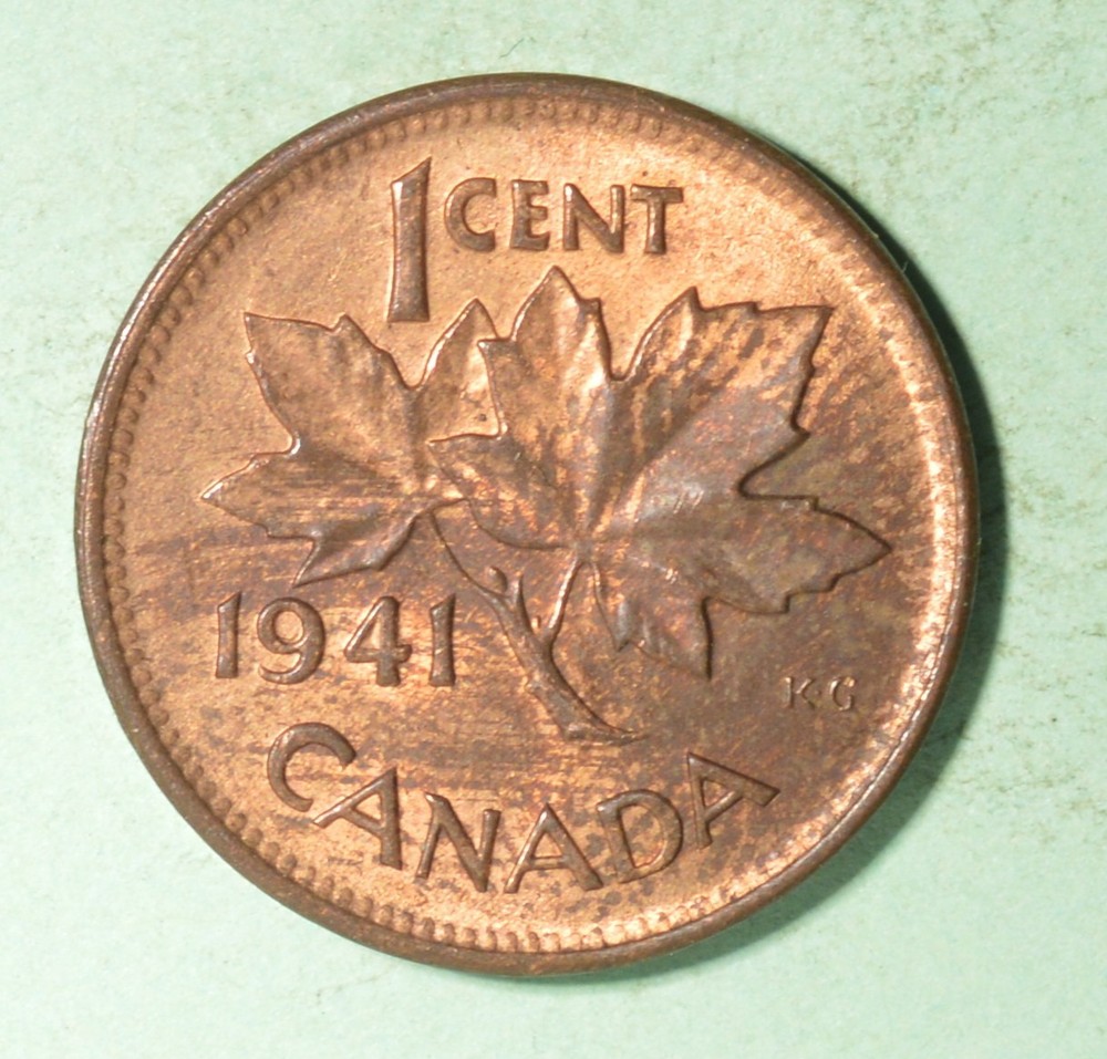 1941 - Canada Penny - HIGH GRADE - INV#Z-602