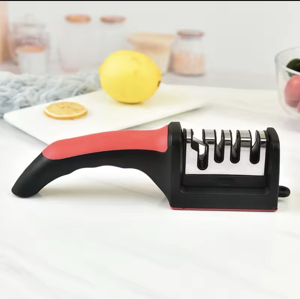 Kitchen 4segment Knife Sharpener Household Multifunctional Hand Held