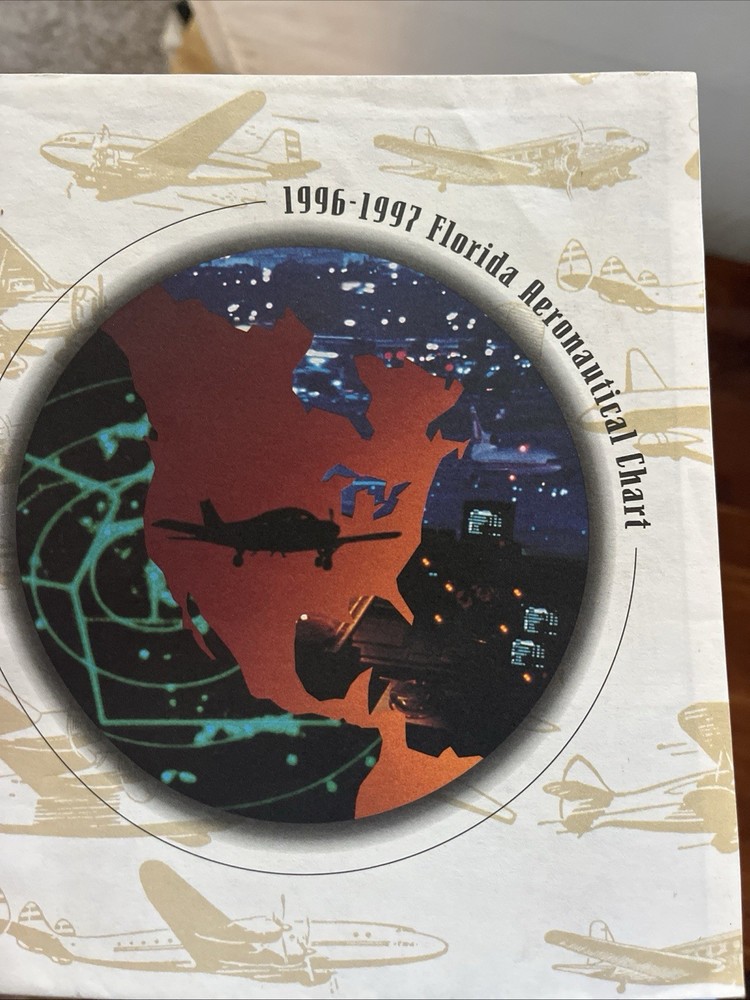 1996 - 1997 Florida Aeronautical Chart VG