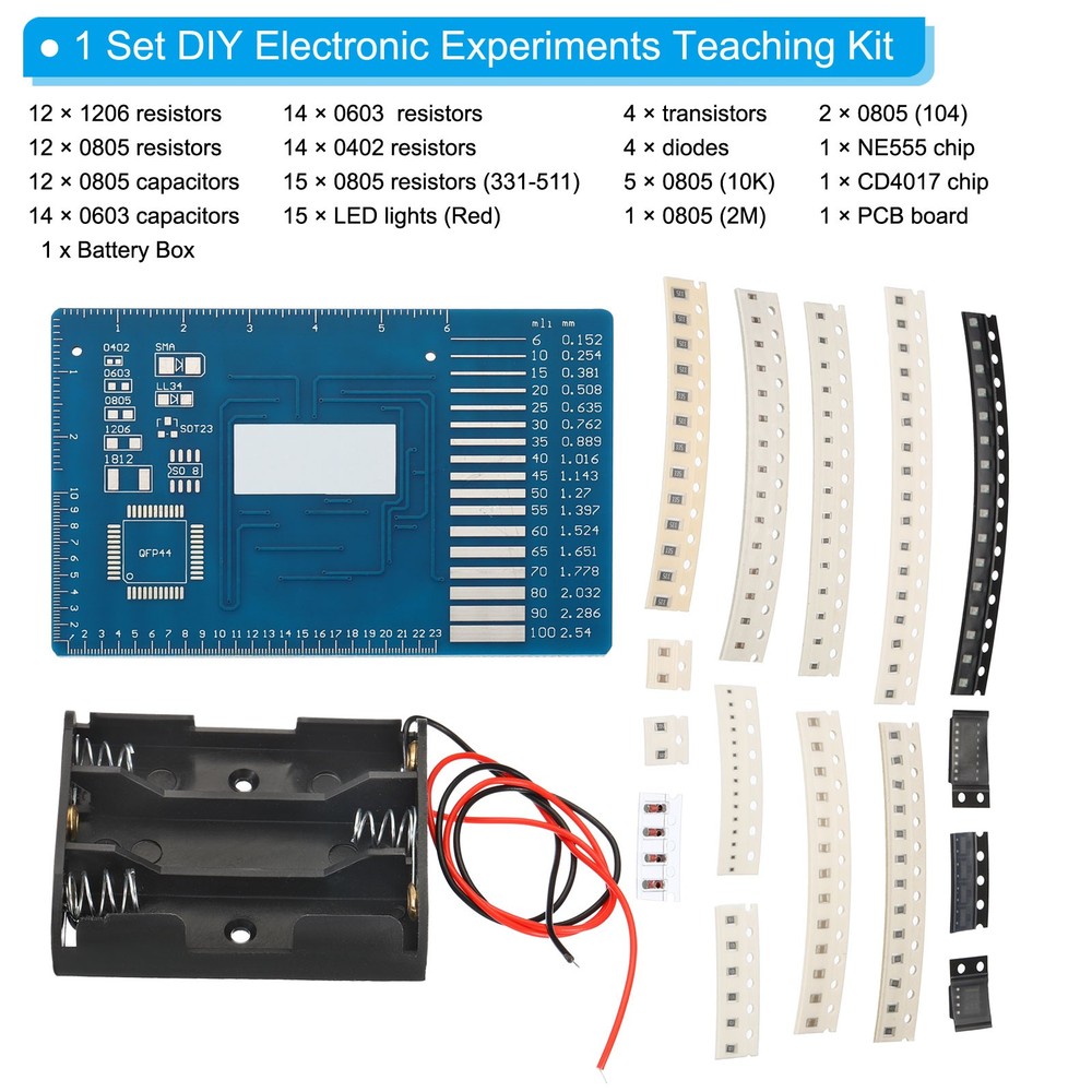 Soldering Practice Board PCB Board Electronics Kit Prototype DIY Welding