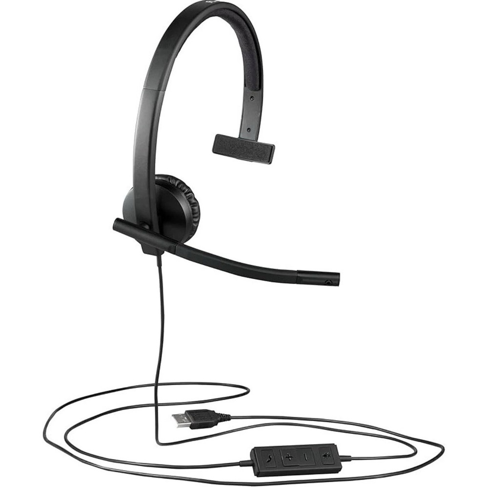 Brand New Logitech USB Headset H570e Stereo - Black