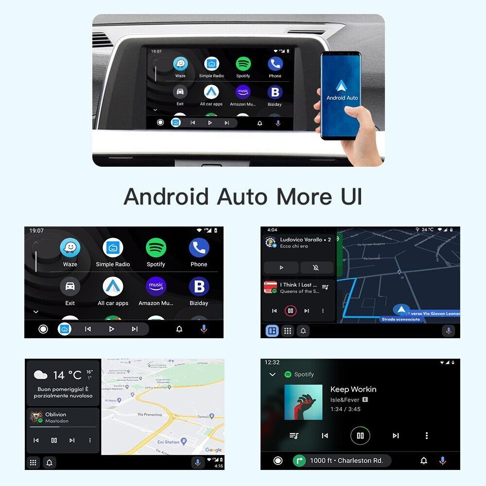 Wireless Android/Auto CarPlay For BMW 3 series E90 E91 E92 2008-2013 CIC module