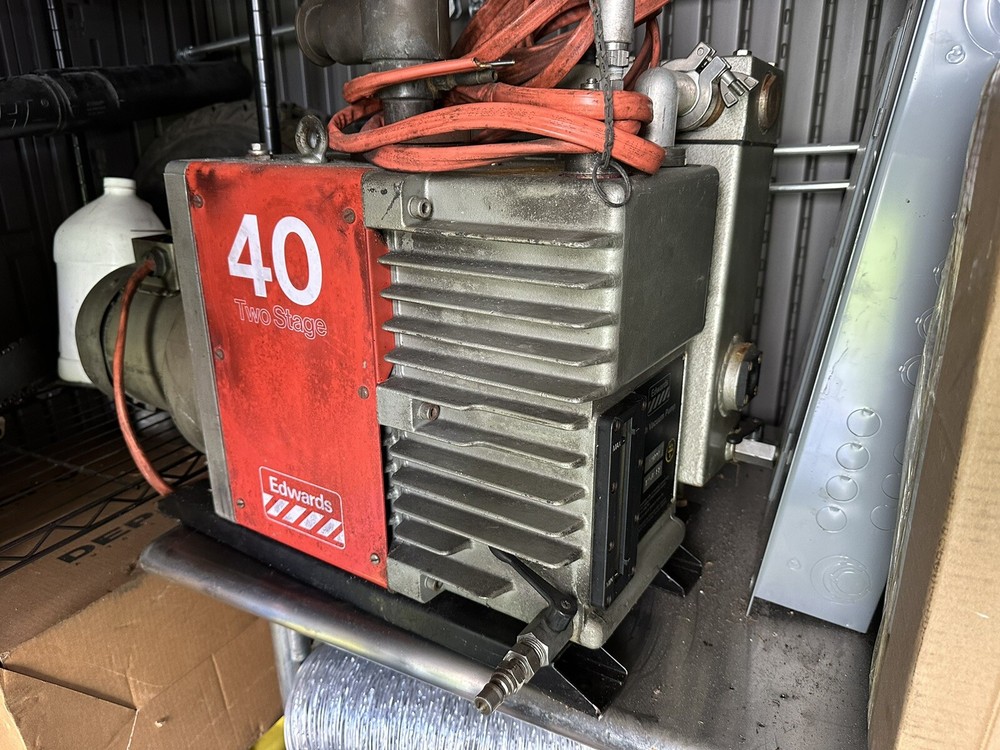 Edwards E2M40 Two Stage High Vacuum Pump.