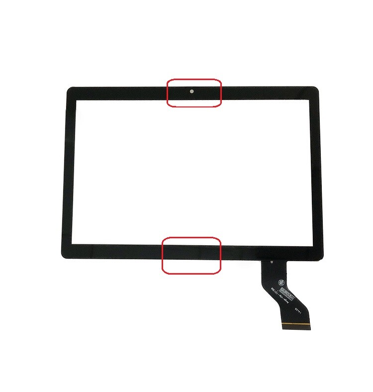 Angs-ctp-101306 10.1" Tablet Touch Screen Panel Digitizer Glass Replacement