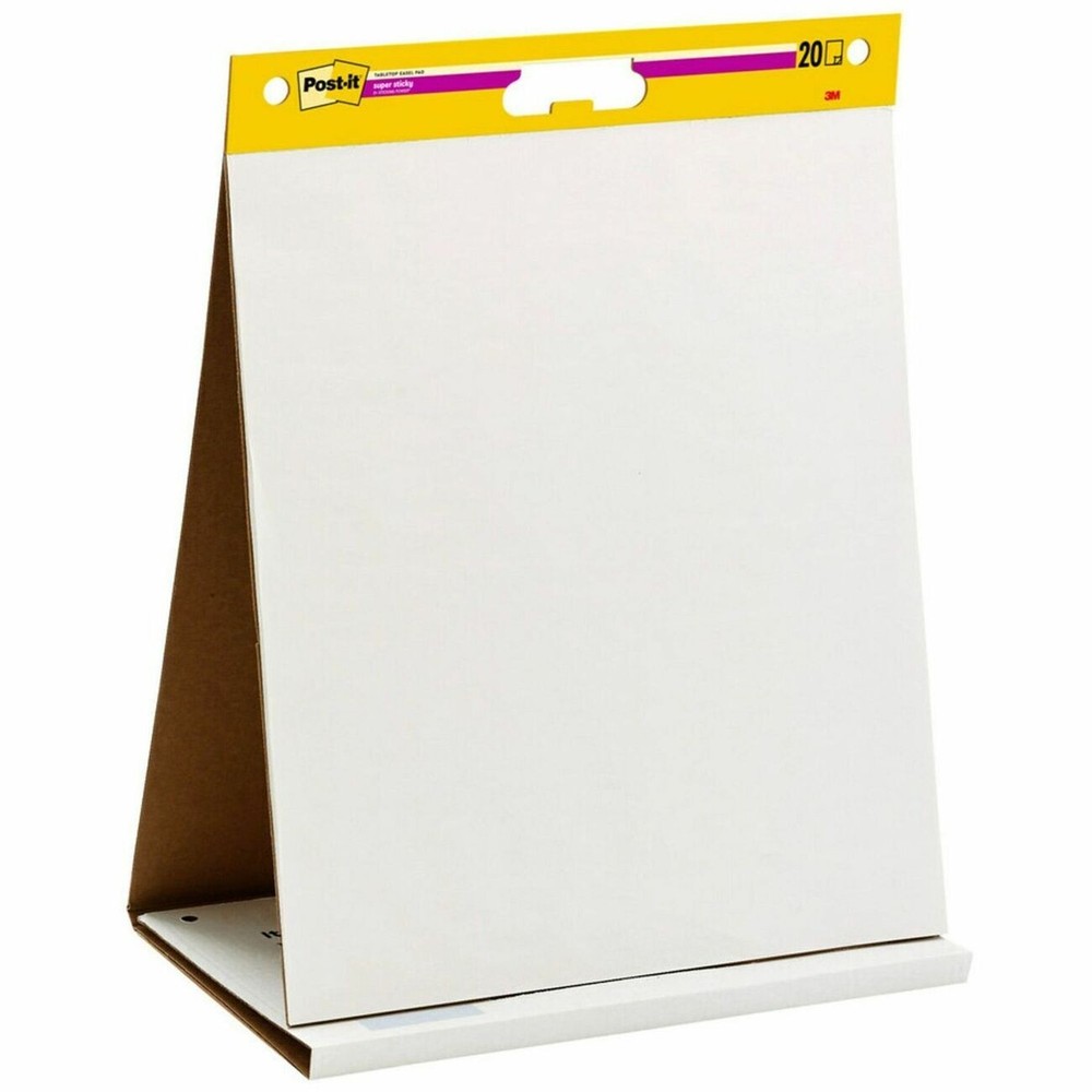 3M 563DE Post-it Easel Pad 20 Sheets 20"x23" White