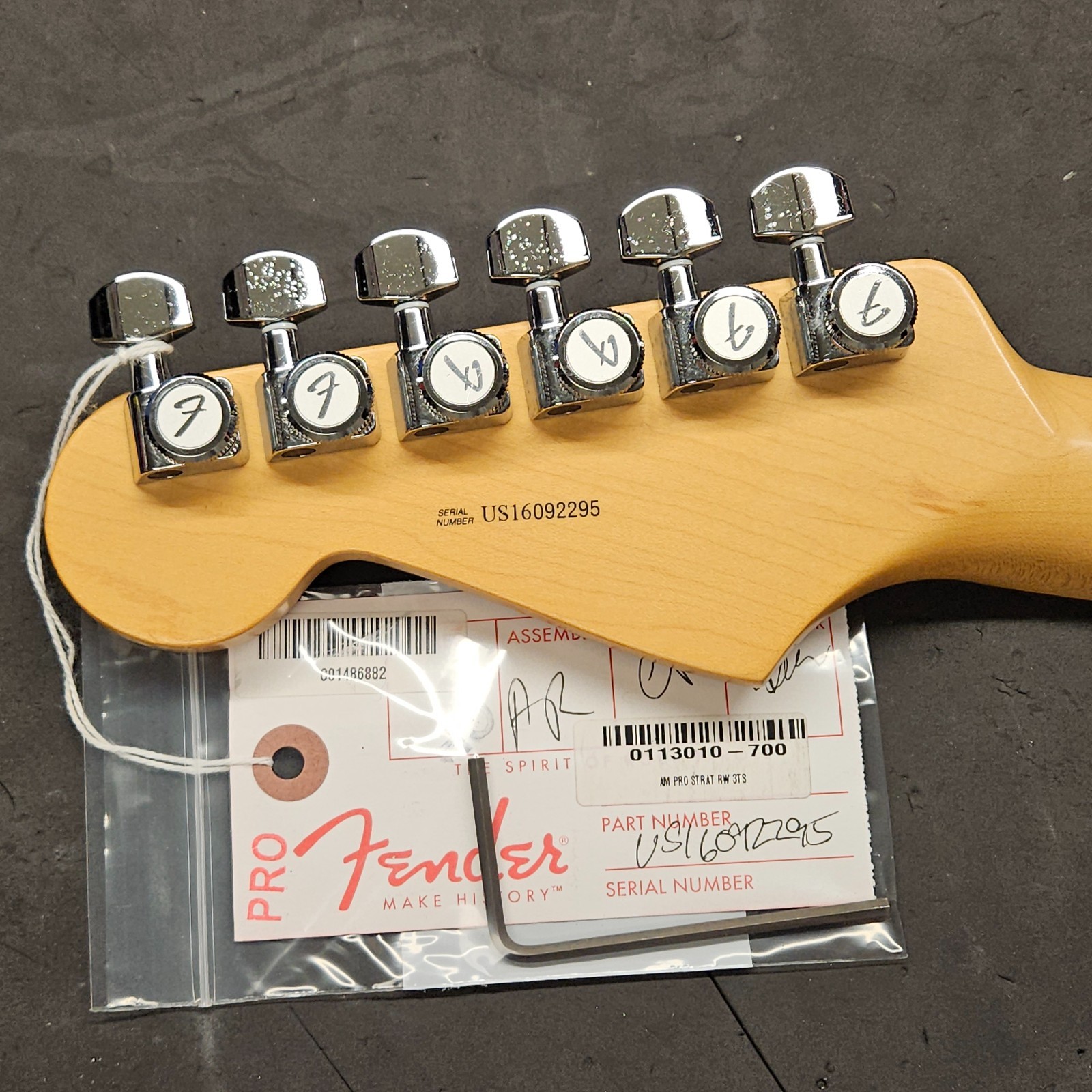 Fender American Professional I Strat Rosewood Neck + Locking Tuners - USA