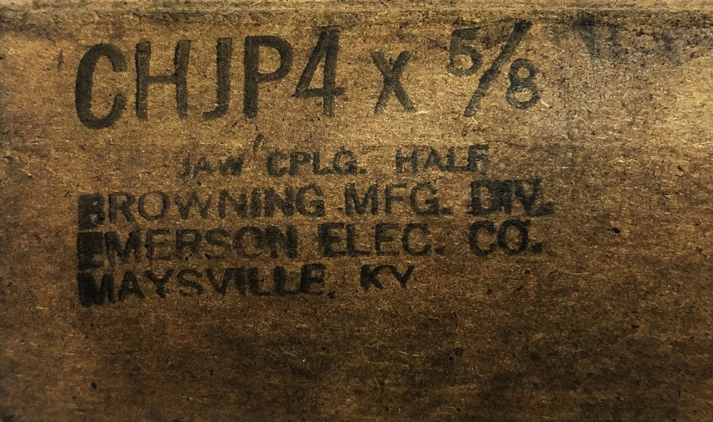 Browning Jaw Coupling CHJP4x5/8 NOS