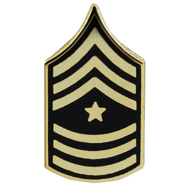 US ARMY TIE TAC ~ Sergeant Major