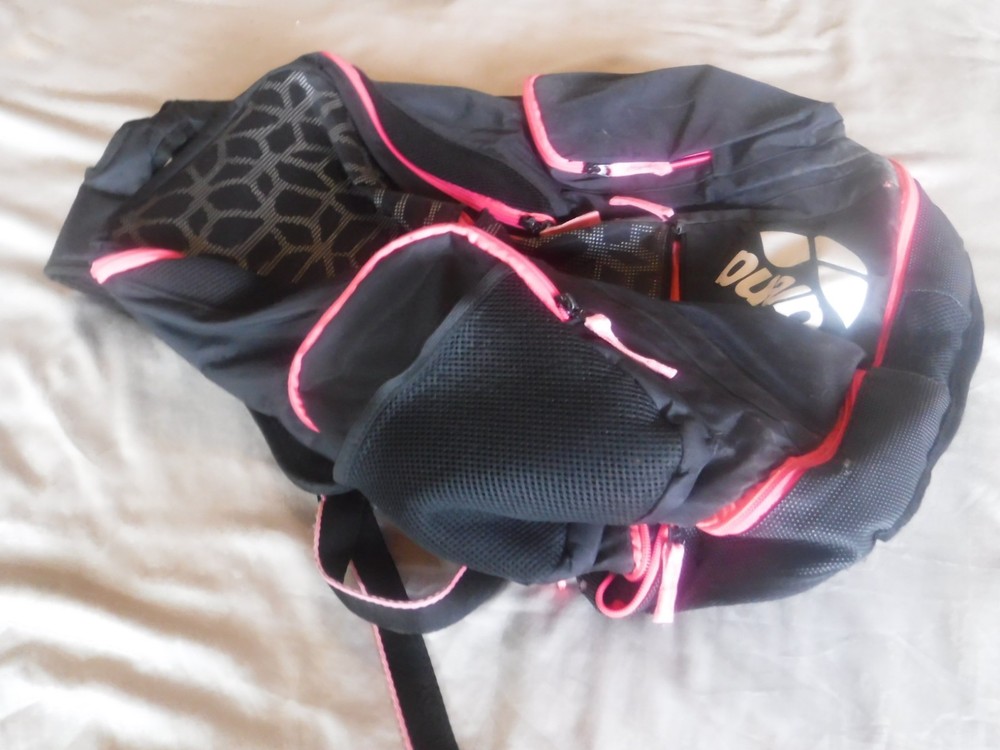 Arena Backpack Black and Pink