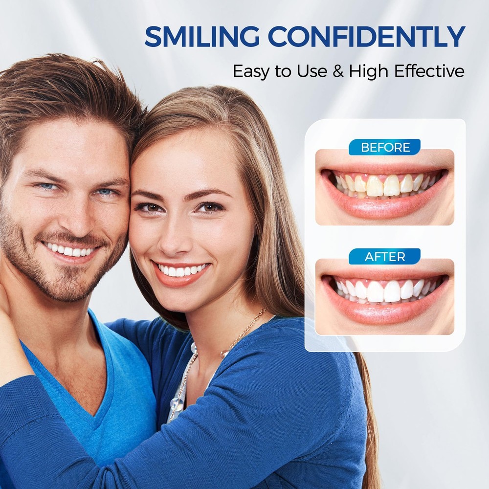 Teeth Whitening Kit for Sensitive Teeth,with 4 5 Count, Transparency