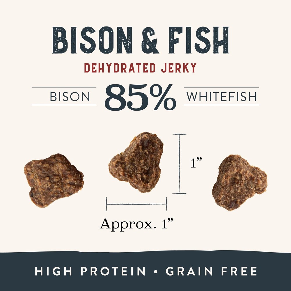Bison & Fish Jerky 4oz