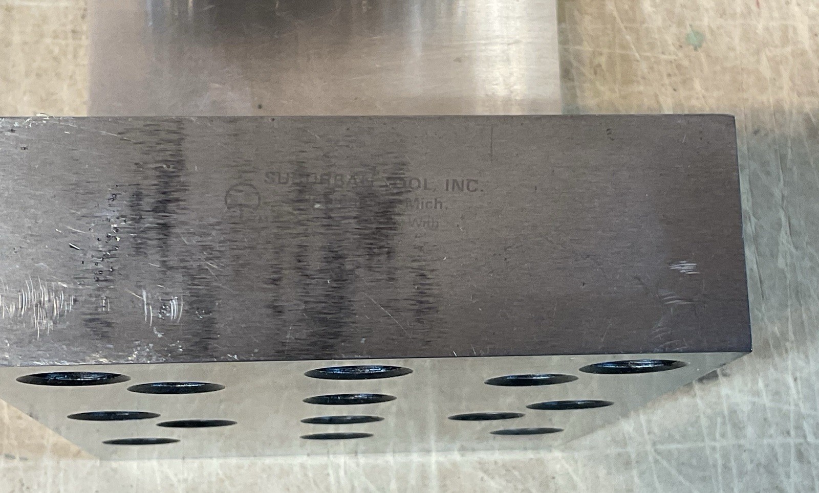 Suburban Tool AP-446-S2 Precision Sine Set Angle Plate 4"x4"x6" Machinist Tool