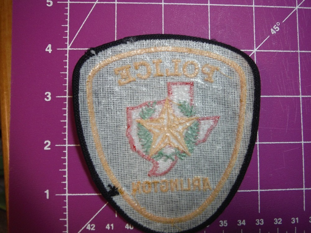 Arlington Texas Police shoulder patch