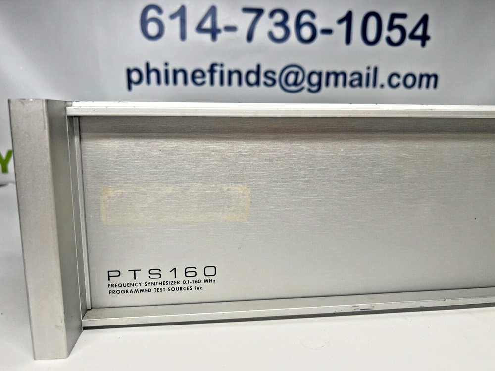 Programmed Test Sources PTS 160 Frequency Synthesizer 0.1-160 MHz