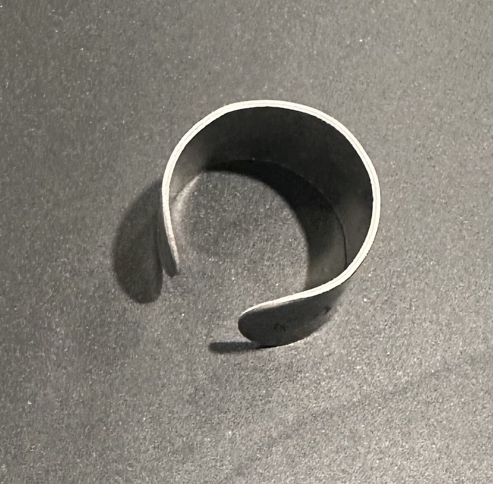 Wild Adjustable Aluminum Ring With Buffalo Print