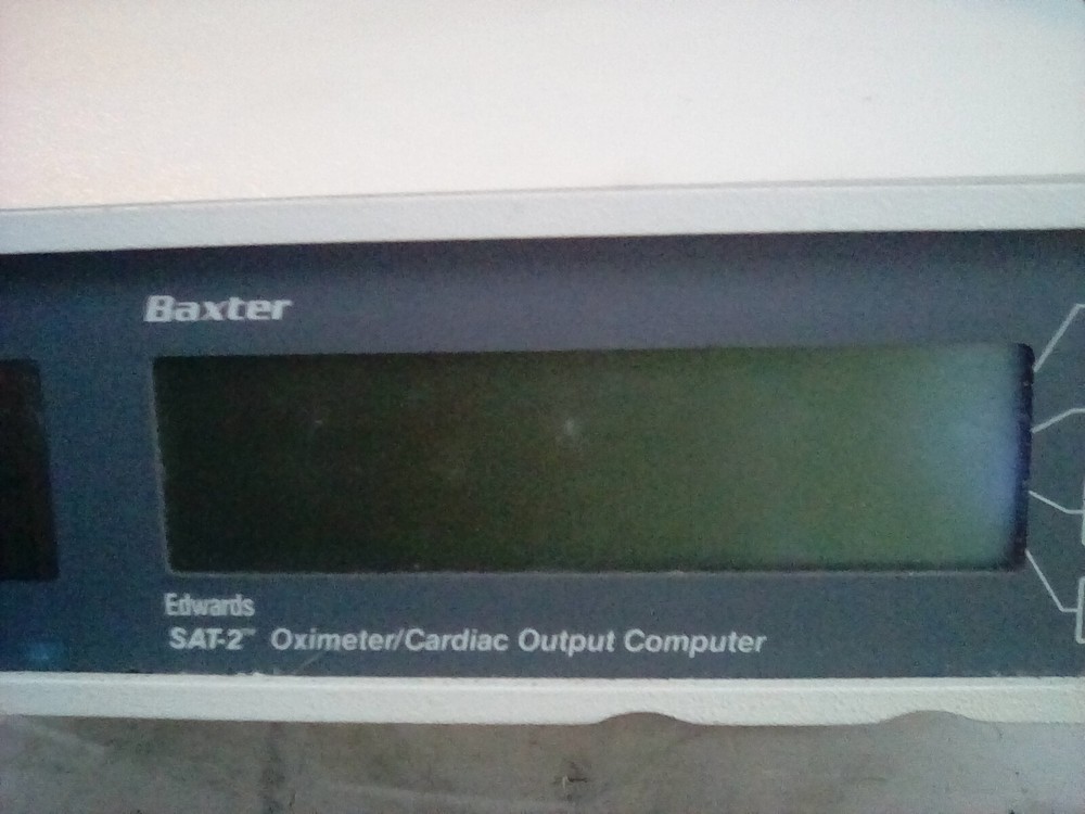 Baxter Edwards SAT-2 Oximeter/Cardiac Output Computer