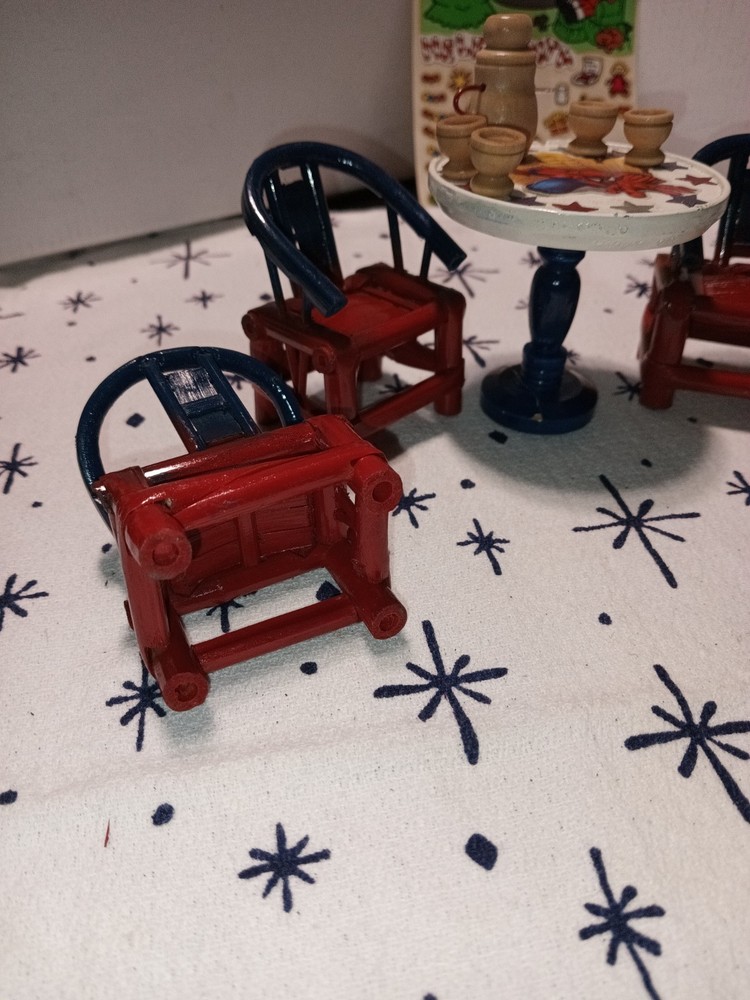 Spider Man Mini Bamboo Table Set