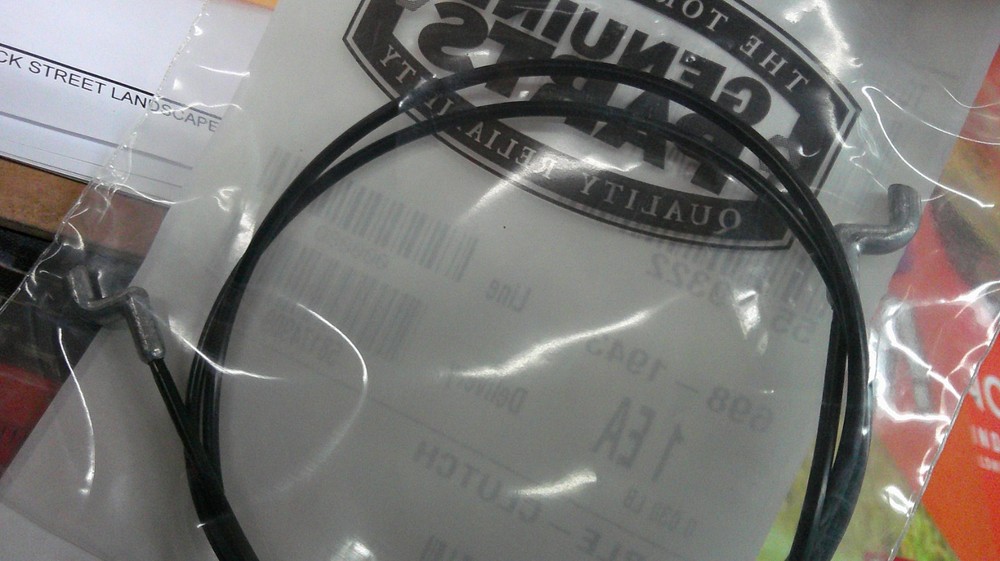 Toro 55-9322 Clutch Cable