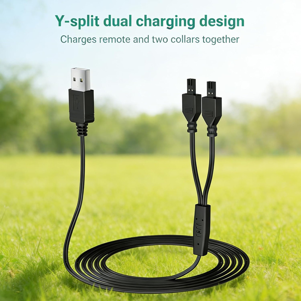 for Petsafe Collar Charger Replacement, Power Cable Compatible with Petsafe Remo
