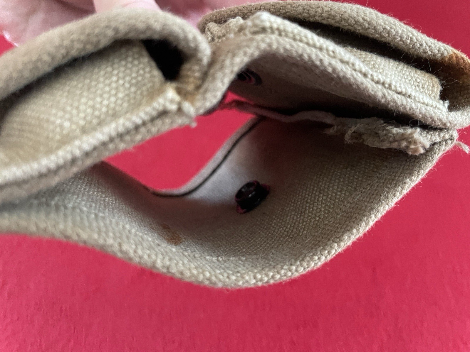 Repro WW1 M1917 Revolver Half Moon Clip Ammo Pouch WWI