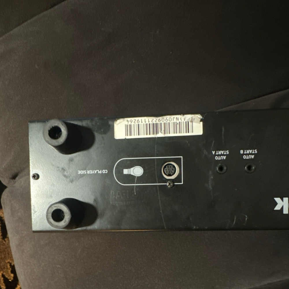 Numark MP302 Dual CD Player MP3 Pitch Control Cue Loop In Out Stutter Black